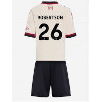 Liverpool Andrew Robertson #26 Vonkajší Detský futbalový dres 2025-26 Krátky Rukáv (+ trenírky)